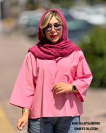شومیز ساده یقه انگلیسی - Image 4