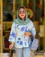 شومیز پاستیلی لینن ایتالیایی - Image 3
