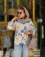 شومیز پاستیلی لینن ایتالیایی - Image 2