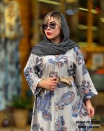 پیراهن مدل انار طوسی - Image 2