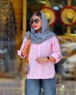 شومیز پاستیلی دلسا - Image 16