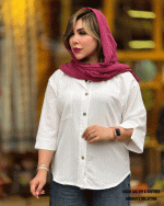شومیز ساده تک جیب در 9 رنگ - Image 6