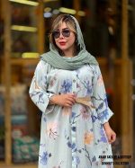 پیراهن مدل انار سبزآبی - Image 2