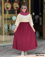 دامن لینن ساده در 6 رنگ