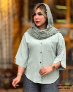 شومیز ساده تک جیب در 9 رنگ - Image 8