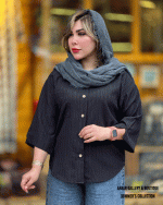 شومیز ساده تک جیب در 9 رنگ - Image 9