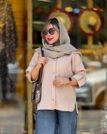 شومیز پاستیلی دلسا - Image 8