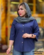 شومیز ساده تک جیب در 9 رنگ - Image 4