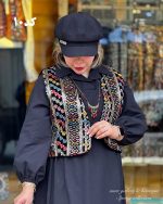 جلیقه سنتی مخمل مشکی (در 10 طرح) - Image 11