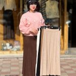 دامن بافت ساده ( در پنج رنگ)