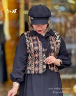 جلیقه سنتی لینن مشکی (در 19 طرح) - Image 11