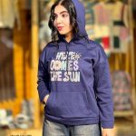 هودی جلو طرح دار (در چهار رنگ)