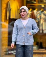 ژاکت موهر جیب خط دار ( در چهار طرح )