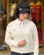 ژاکت گلدوزی در شش رنگ - Image 4