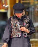 جلیقه سنتی مخمل مشکی (در 10 طرح) - Image 5