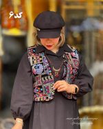 جلیقه سنتی مخمل مشکی (در 10 طرح) - Image 7