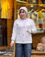 ژاکت موهر جیب خط دار ( در چهار طرح ) - Image 2