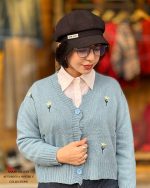 ژاکت گلدوزی در شش رنگ - Image 6