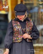 جلیقه سنتی مخمل مشکی (در 10 طرح) - Image 6