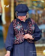 جلیقه سنتی مخمل مشکی (در 10 طرح) - Image 8