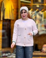 ژاکت موهر جیب خط دار ( در چهار طرح ) - Image 3