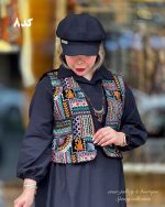 جلیقه سنتی مخمل مشکی (در 10 طرح) - Image 9