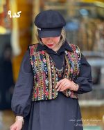 جلیقه سنتی مخمل مشکی (در 10 طرح) - Image 10