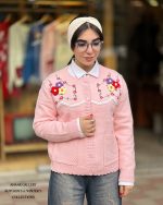 ژاکت بافت گلدوزی شده در چهار رنگ - Image 5