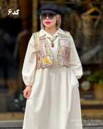پیراهن جلیقه انار(در7طرح) - Image 12