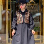 پیراهن جلیقه انار(در8طرح)