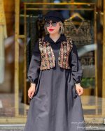 پیراهن جلیقه انار(در8طرح)