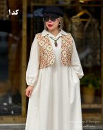 پیراهن جلیقه انار(در7طرح) - Image 2