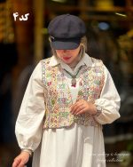 جلیقه سنتی کرم (در 8 طرح) - Image 4