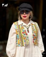 پیراهن جلیقه انار(در7طرح) - Image 7