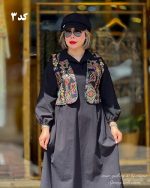 پیراهن جلیقه انار(در8طرح) - Image 6