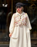 پیراهن جلیقه انار(در7طرح) - Image 8