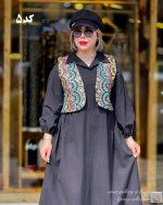 پیراهن جلیقه انار(در8طرح) - Image 10