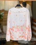 شومیز گل رز در سه رنگ - Image 5