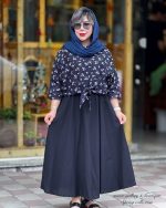 ست شومیز دامن گلبهار در 5 رنگ - Image 6