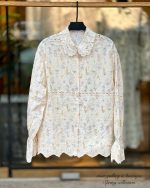 شومیز گلدار ویکتوریا در 3 رنگ - Image 4