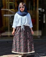 شومیزدامن نیلا در 8 طرح