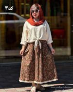 شومیزدامن نیلا در 8 طرح - Image 4