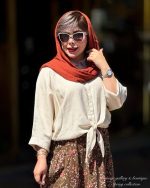 شومیز گره ای ساده - Image 3