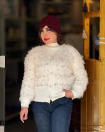 ژاکت موهر آبرنگی در سه رنگ - Image 4