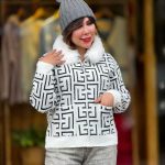 سویشرت یقه خز دار در سه رنگ