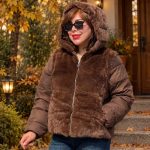 کاپشن پافرشو روژا در چهار رنگ